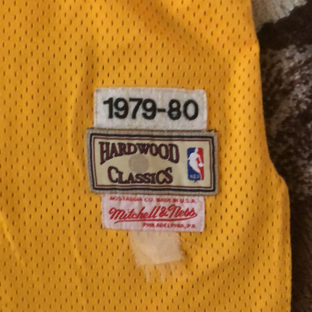 Throwback Magic Johnson Mitchell And Ness Jersey - image 2